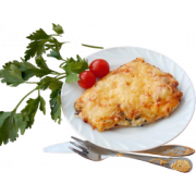 Свинина запеченная в сырной панировке кг
