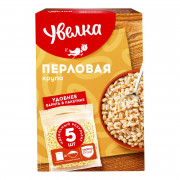 Крупа Увелка перловая в пакетиках 400г Крупа Увелка перловая в пакетиках 400г