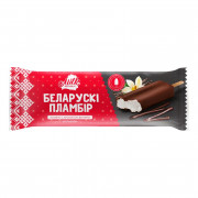 Мороженое Белорусский пломбир эскимо с ароматом ванили 80г