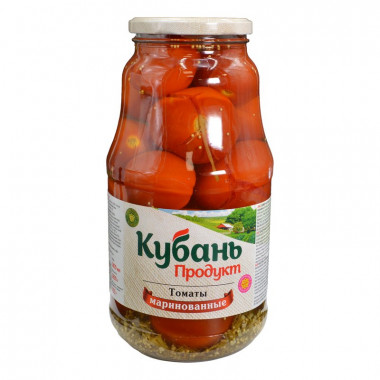 Томаты Кубань Продукт маринованные 1800г ст/б