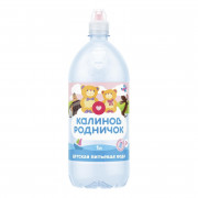 Вода Калинов родничок детская 1л спорт пробка