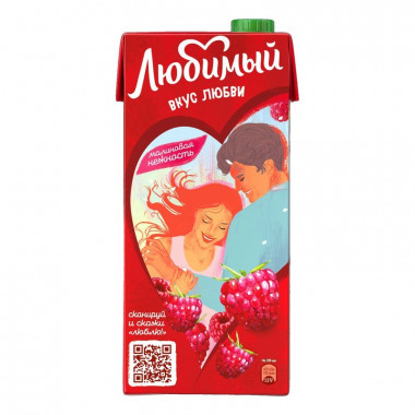 Напиток Любимый Малиновая нежность 0,95л