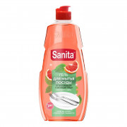 Гель Санита Грейпфрут мята для мытья посуды 450мл