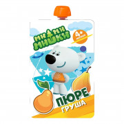 Пюре Ми-ми-Мишки груша с 4 мес. 90г пауч