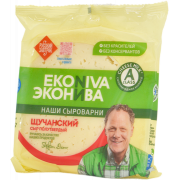 Сыр ЭкоНива Щучанский 50% 200г флоу-пак