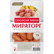 Сосиски Мираторг мини 475г Сосиски Мираторг мини 475г