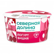 Йогурт Северная долина без лактозы вишня 2,8% 130г