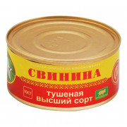 Свинина Йошкар-Олинский МК тушеная в/с 325г ж/б Свинина Йошкар-Олинский МК тушеная в/с 325г ж/б