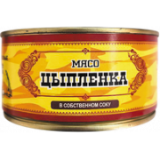 Мясо цыпленка Старшина в собственном соку 325г ж/б