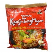 Лапша Нонгшим Камджатан со вкусом свиных ребрышек 120г пачка