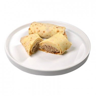 Блины с мясом кг