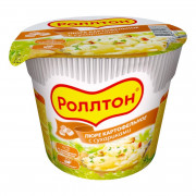 Пюре картофельное Роллтон с сухариками 40г