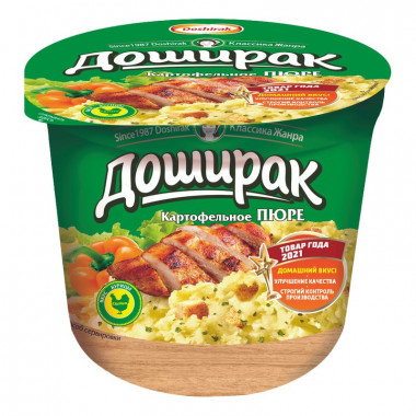 Пюре картофельное Доширак со вкусом курицы 40 г