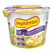 Пюре картофельное Роллтон с жареным луком 40г
