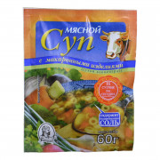 Суп Геркулес мясной с макароннными изделиями 60 г