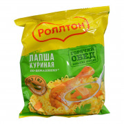Лапша Роллтон яичная по-домашнему курица 85г пакет