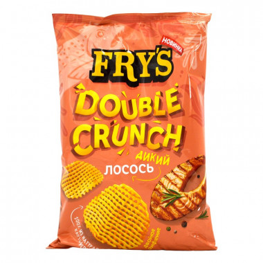 Чипсы FRY`S Дикий лосось 130г