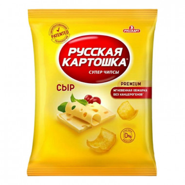 Чипсы Русская картошка сыр 140г
