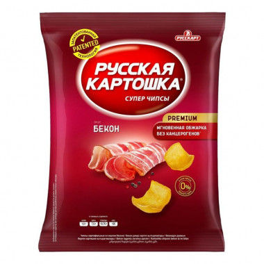 Чипсы Русская картошка бекон 140г