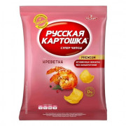 Чипсы Русская картошка креветка 140г