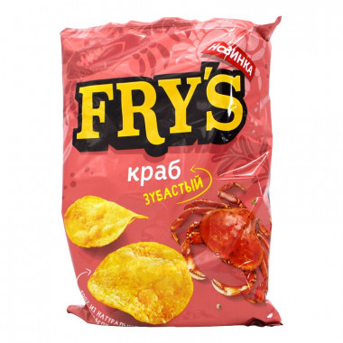Чипсы FRY`S Краб 130г