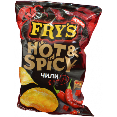 Чипсы FRY`S Огненный чили 70г