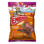Сухарики Емеля бастурма с перцем 60г