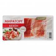 Бекон Мираторг с/к в/у 200г Бекон Мираторг с/к в/у 200г