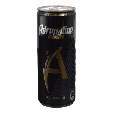 Напиток энергетический Adrenaline Rush 0,25л ж/б