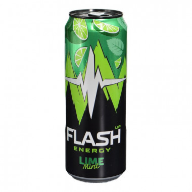 Напиток энергетический Flash Up Энергия Мятный лайм 0,45л ж/б