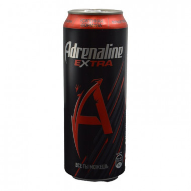 Напиток энергетический Adrenaline Rush Экстра 0,449л ж/б
