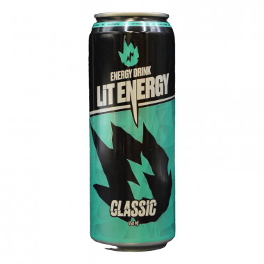 Напиток энергетический Lit Energy Классик Клюква Барбарис 0,45л ж/б