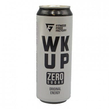 Напиток энергетический Фитнесс Фуд Фэктори WK UP Оригинальный 0,45л ж/б