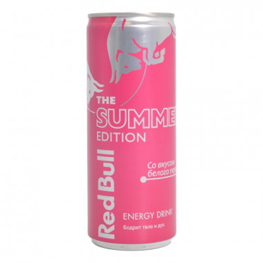 Напиток энергетический Red Bull Персиковая Серия 0,25л ж/б