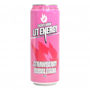 Напиток энергетический Lit Energy Клубничная жевачка 0,45л ж/б