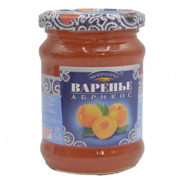 Варенье Экопродукт десертное абрикос 330г ст/б