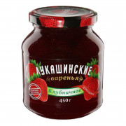 Варенье Лукашинские клубничное 450г