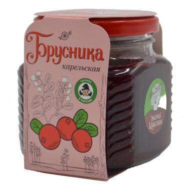 Варенье Мама Карелия брусника карельская 250г ст/б