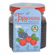 Варенье Мама Карелия Брусника карельская с черноплодной рябиной 250г ст/б