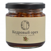 Орехи Русский лес кедровые в сиропе из сосновых шишек 220г