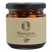 Орехи Русский лес миндаль в сиропе из шиповника 220г