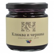 Джем Русский лес клюква и черника 220г