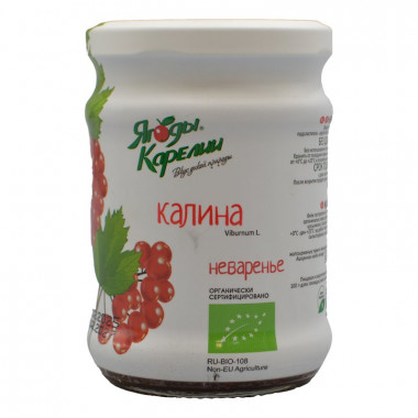 Калина Ягоды карелии неваренье 270г