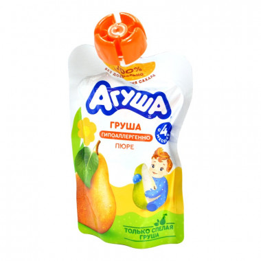 Пюре Агуша Я сам груша дойпак 90г