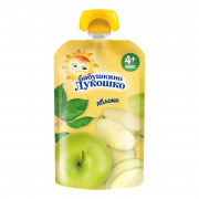 Пюре Бабушкино лукошко яблоко 4+ 90г