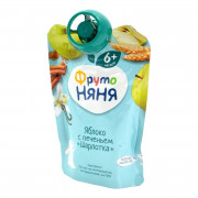 Пюре Фруто-няня шарлотка 90г м/у