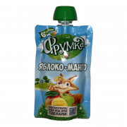 Пюре Фрумка яблоко-манго 90г м/у 6+