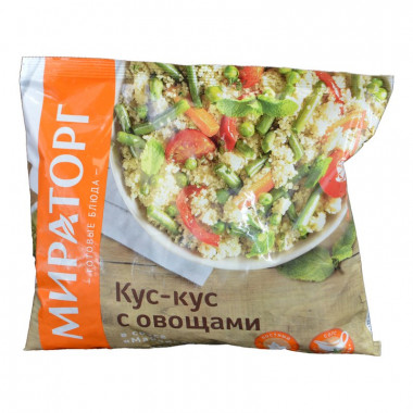 Кус-кус Мираторг с овощами в соусе марокко 400г