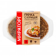 Греча Мираторг с курицей в сливочно-грибном соусе 360г пл/ст охл
