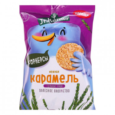Корнерсы Д.Кернер рисовые нежная карамель 30г